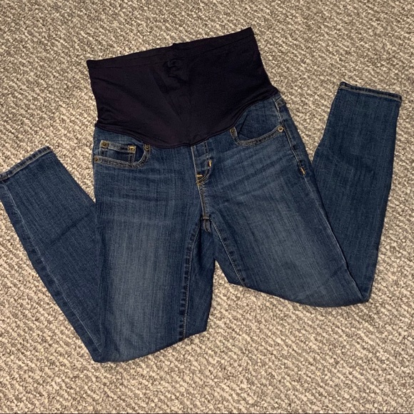 GAP Denim - Maternity Jeans - Full Panel Skinny Leg Crop - GAP